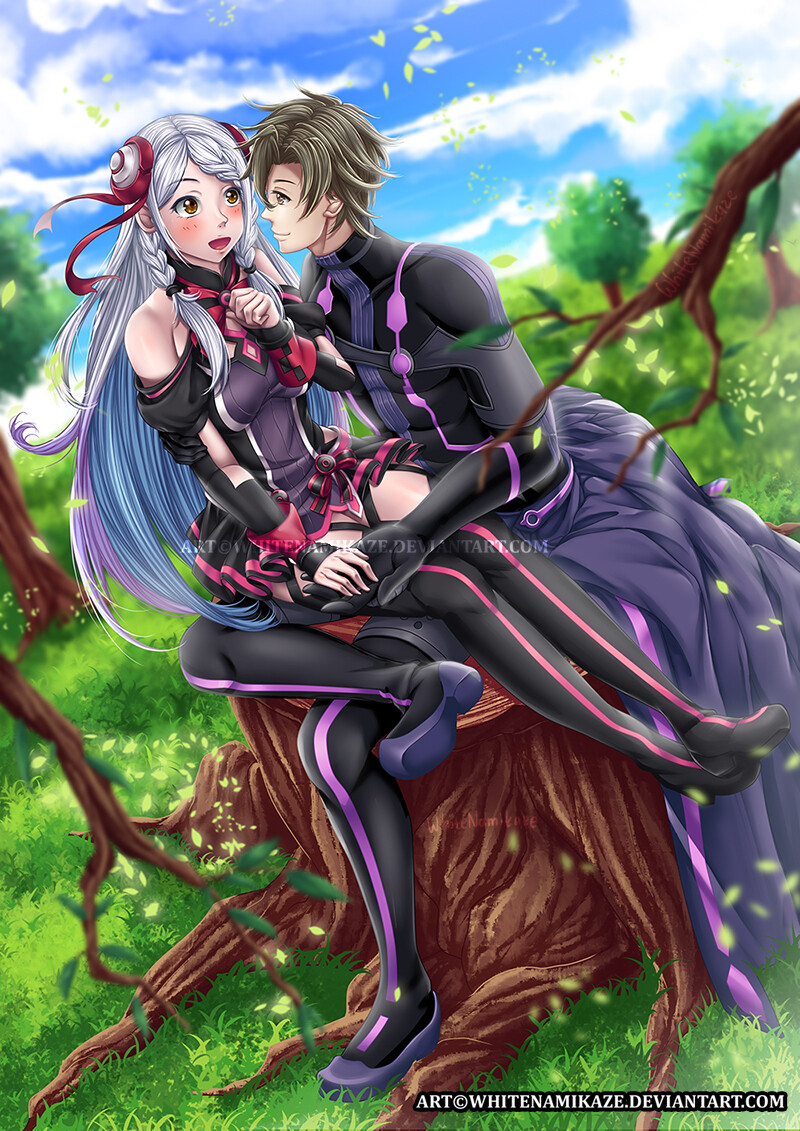 Artstation Com Yuna And Eiji White Namikaze Artstation Com Yuna And Eiji White Namikaze