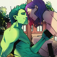 Artstation Raven And Beast Boy Cen Sored Commission Artwork Oliuss Art Artstation Raven And Beast Boy Cen Sored Commission Artwork Oliuss Art