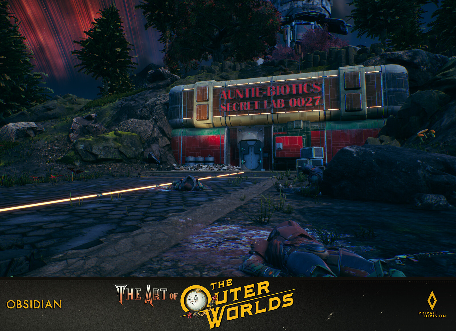 The Outer Worlds Level Building Auntie Cleos Secret Lab 0027