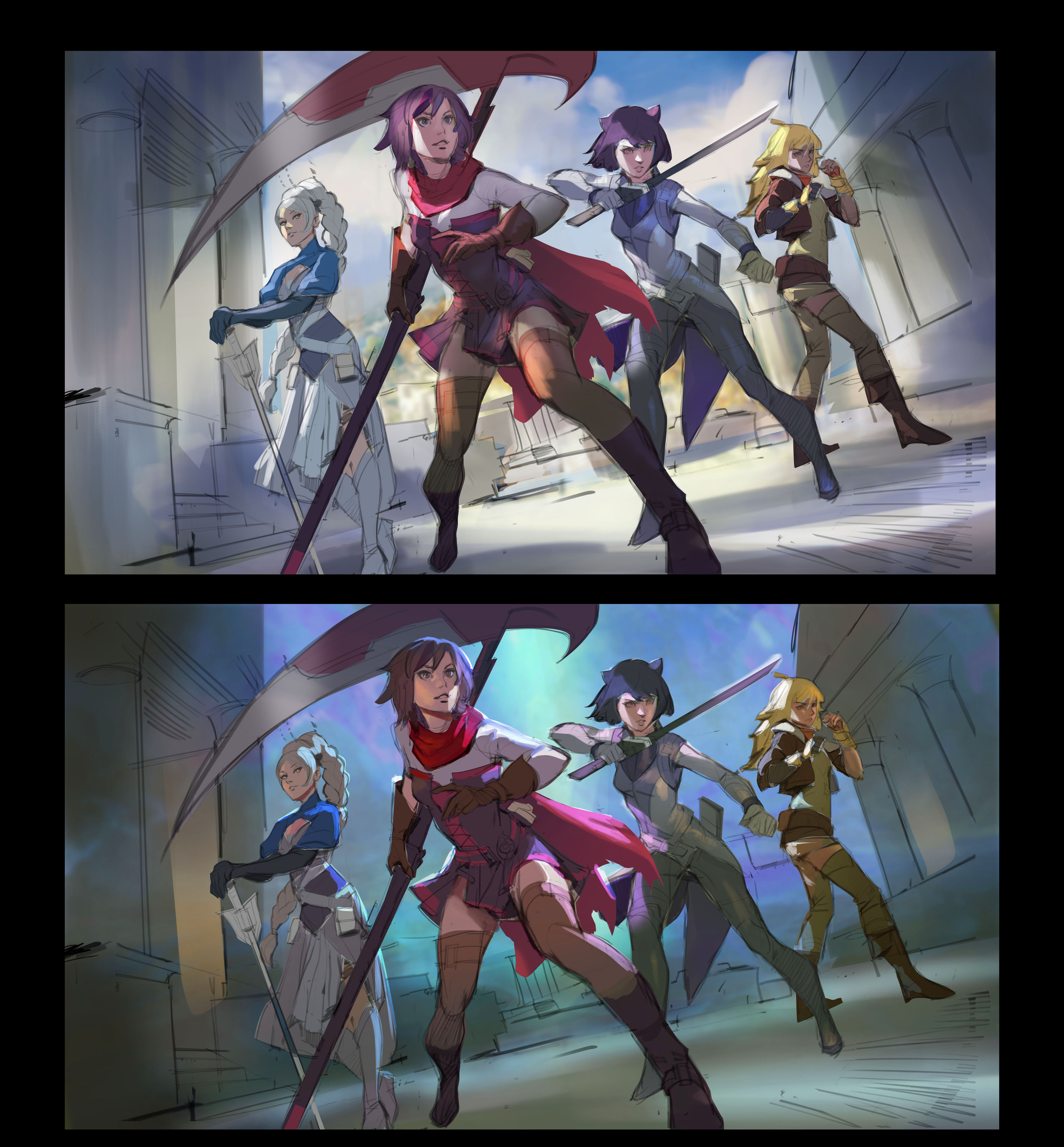 Hendry Iwanaga Rwby X Smite
