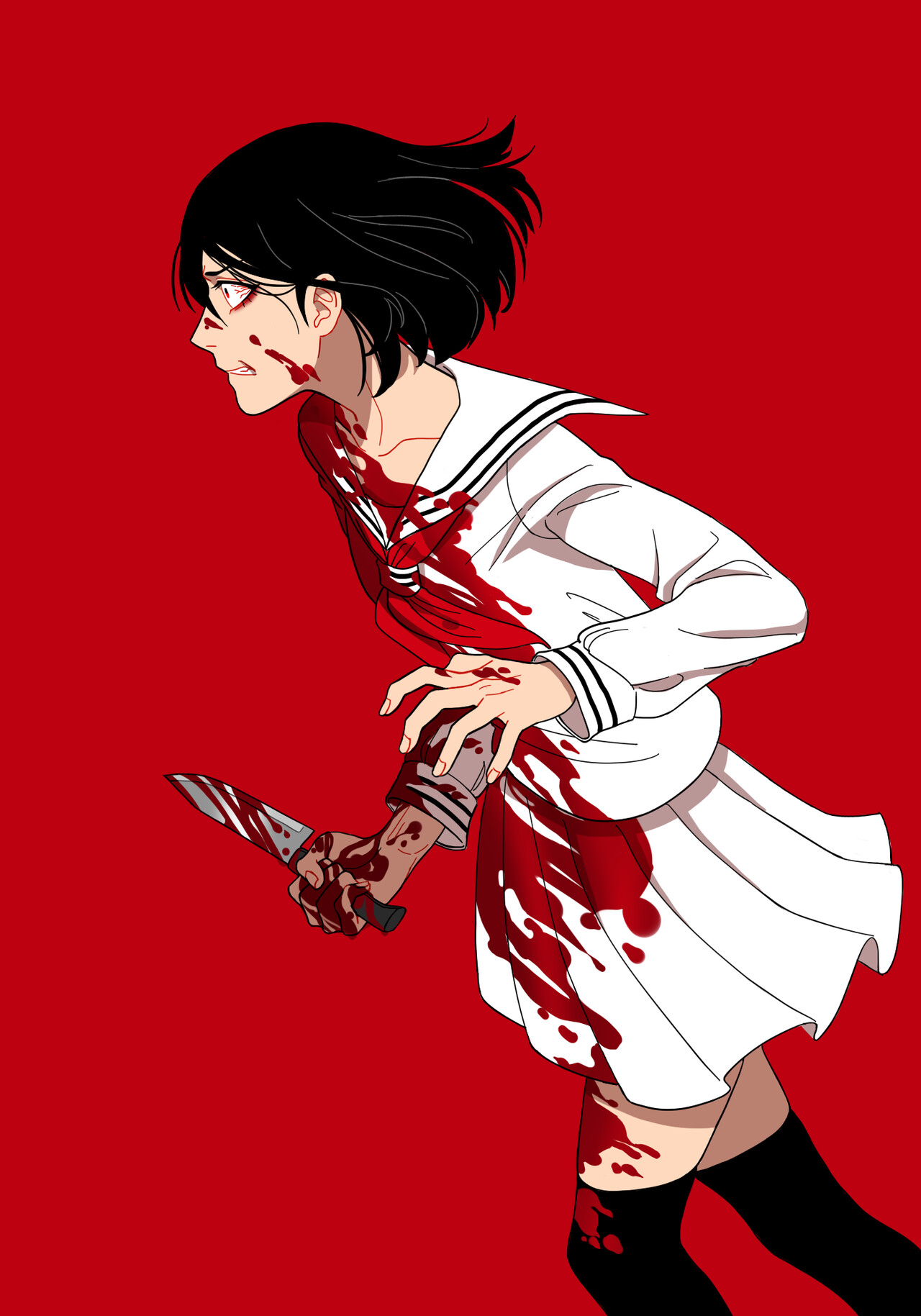 Yandere aesthetic.