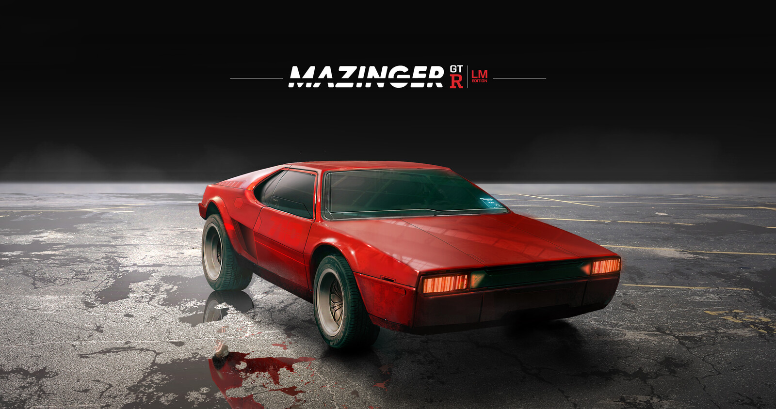 The Mazinger GTR Limited Edition concept car