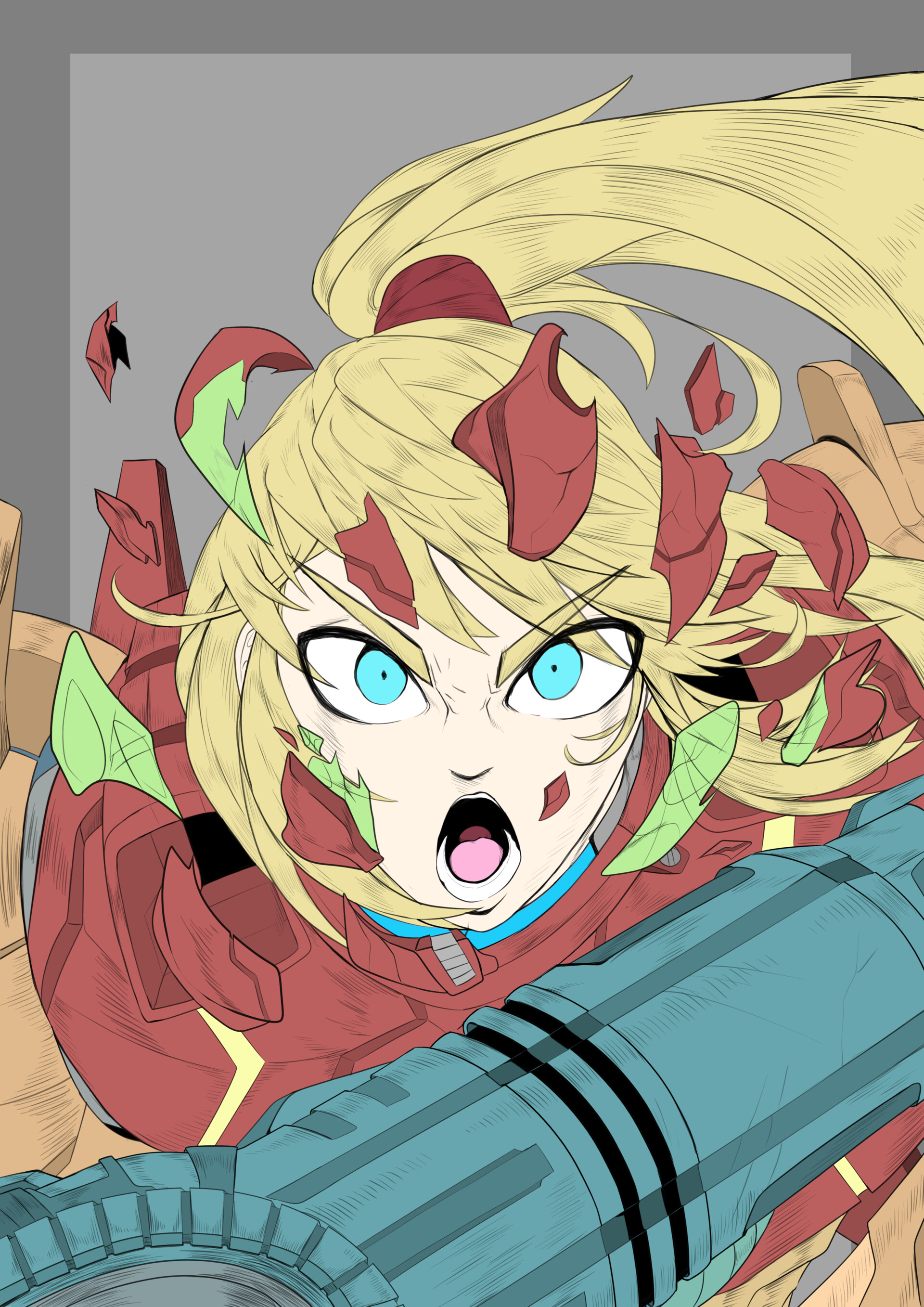 Beard Mangaka Guy Fan Art Samus Aran Portrait What's ur favorite anime beard?