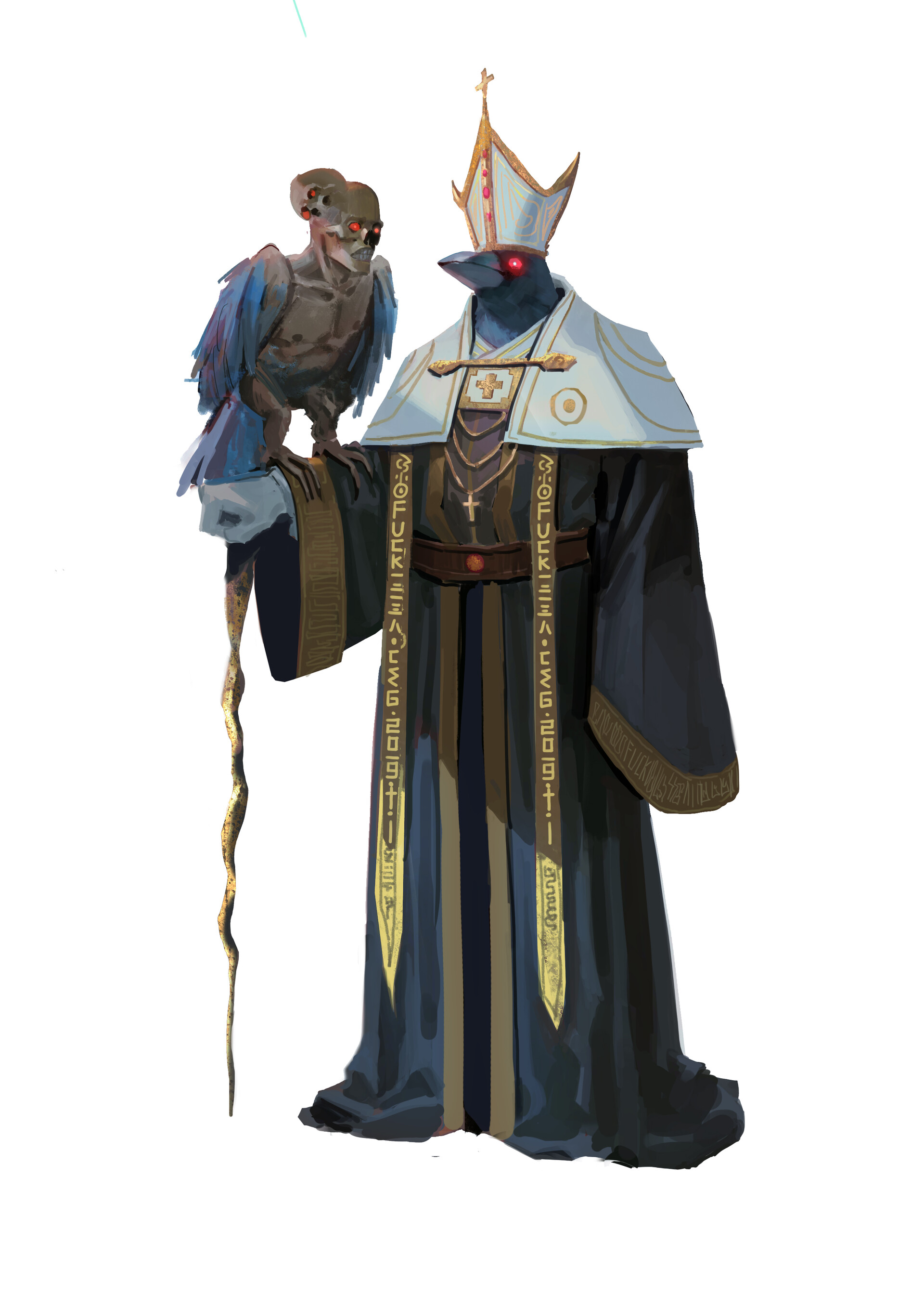 Artstation 鸟头人练习 Mushroom 233