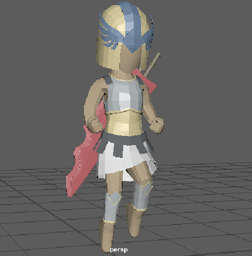 Artstation Nemesis Low Poly Model Karine Oliveira Hello i wanted to practice some poses,so i did another free base based on this reference sailor staff. artstation