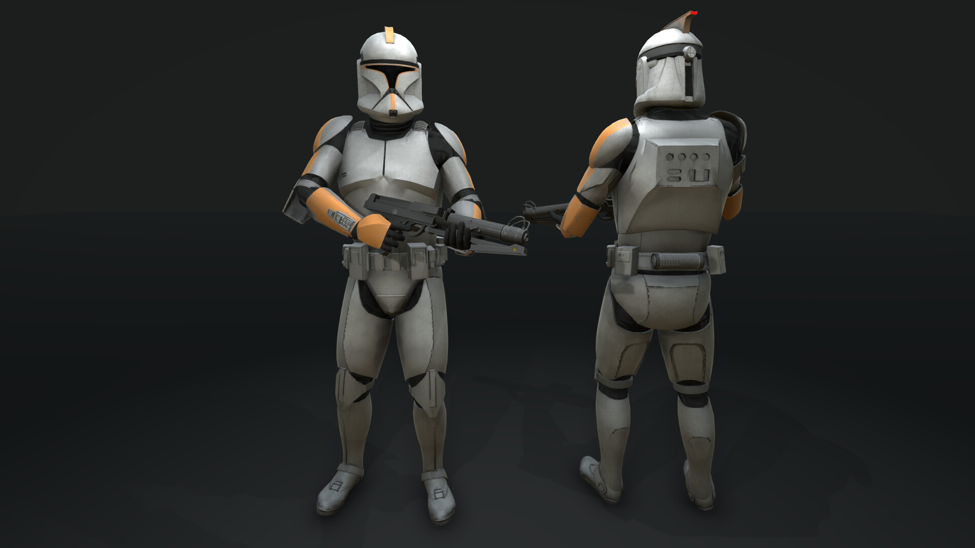 ArtStation Phase Clone Troopers Pack - Main Image