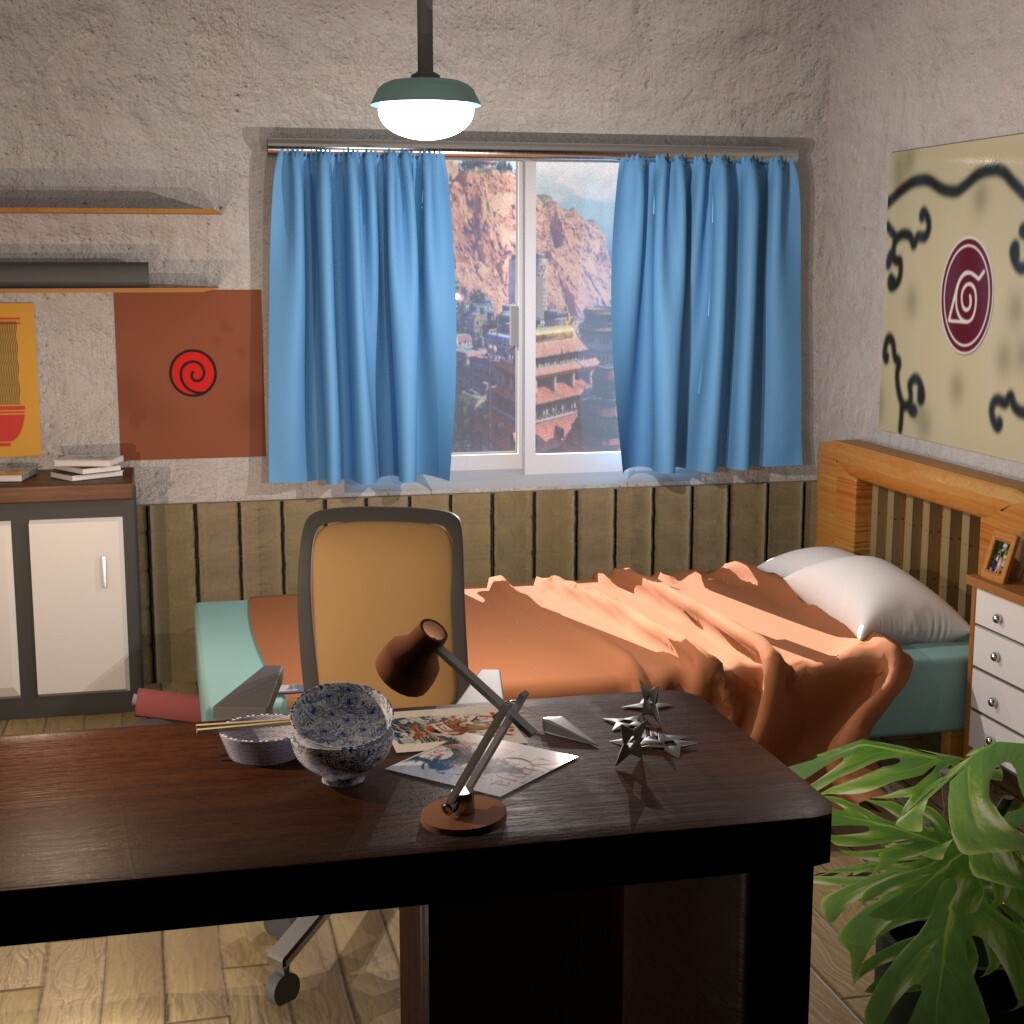 Sedthawut Detakarat Uzumaki Naruto Room