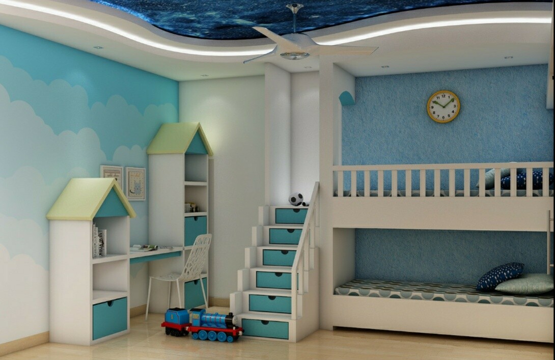 Nirmal Kumar Kids Bedroom Concept Design