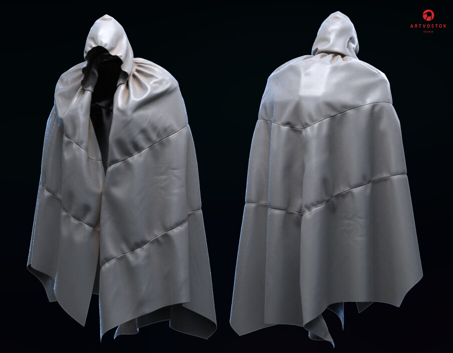 His hi-tech masking cloak. Well, it's time to stop.