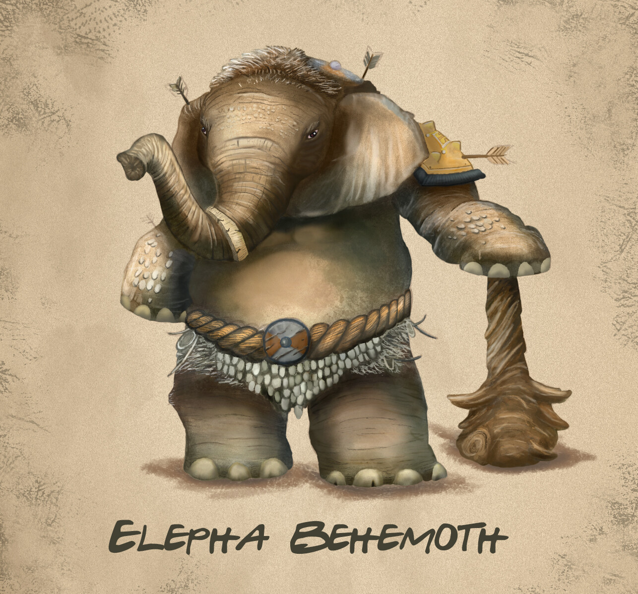 ArtStation - Elepha Behemoth