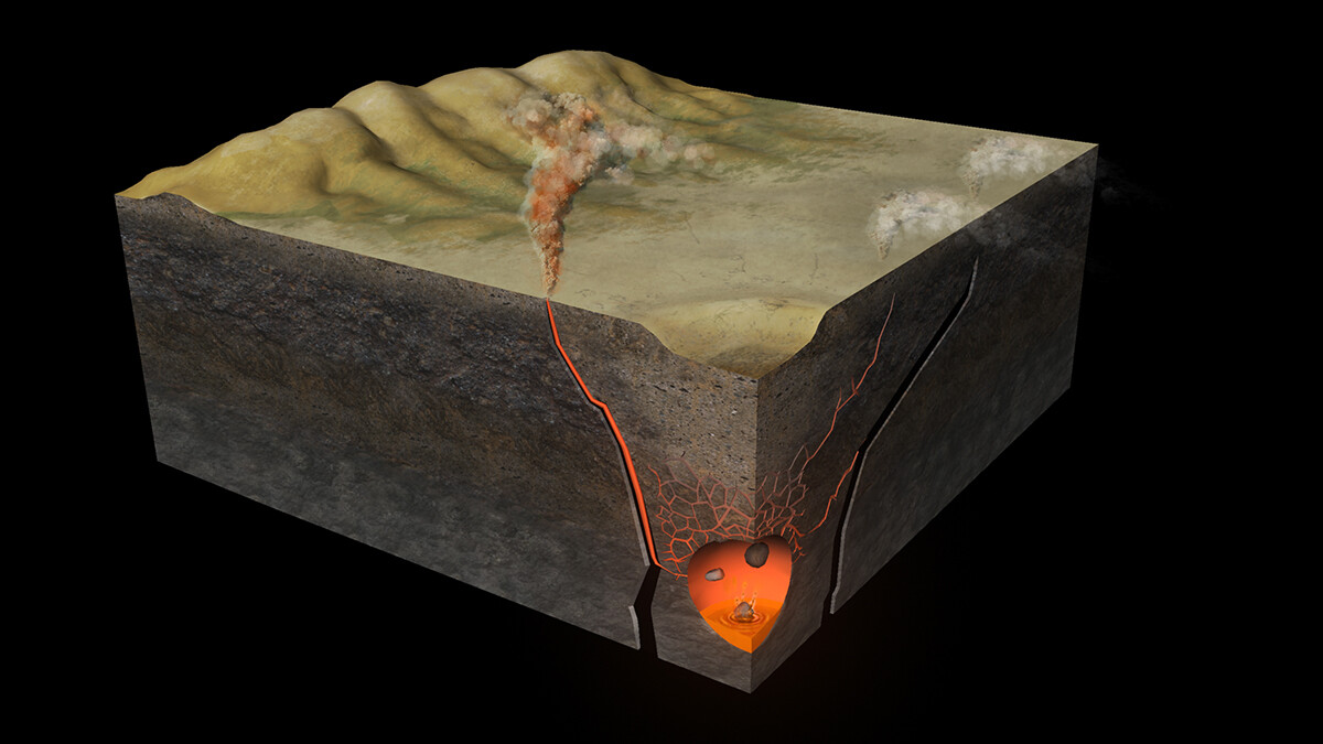 PNNL - 3D scientific illustration infographic. Software: Maya, Photoshop, Mental Ray