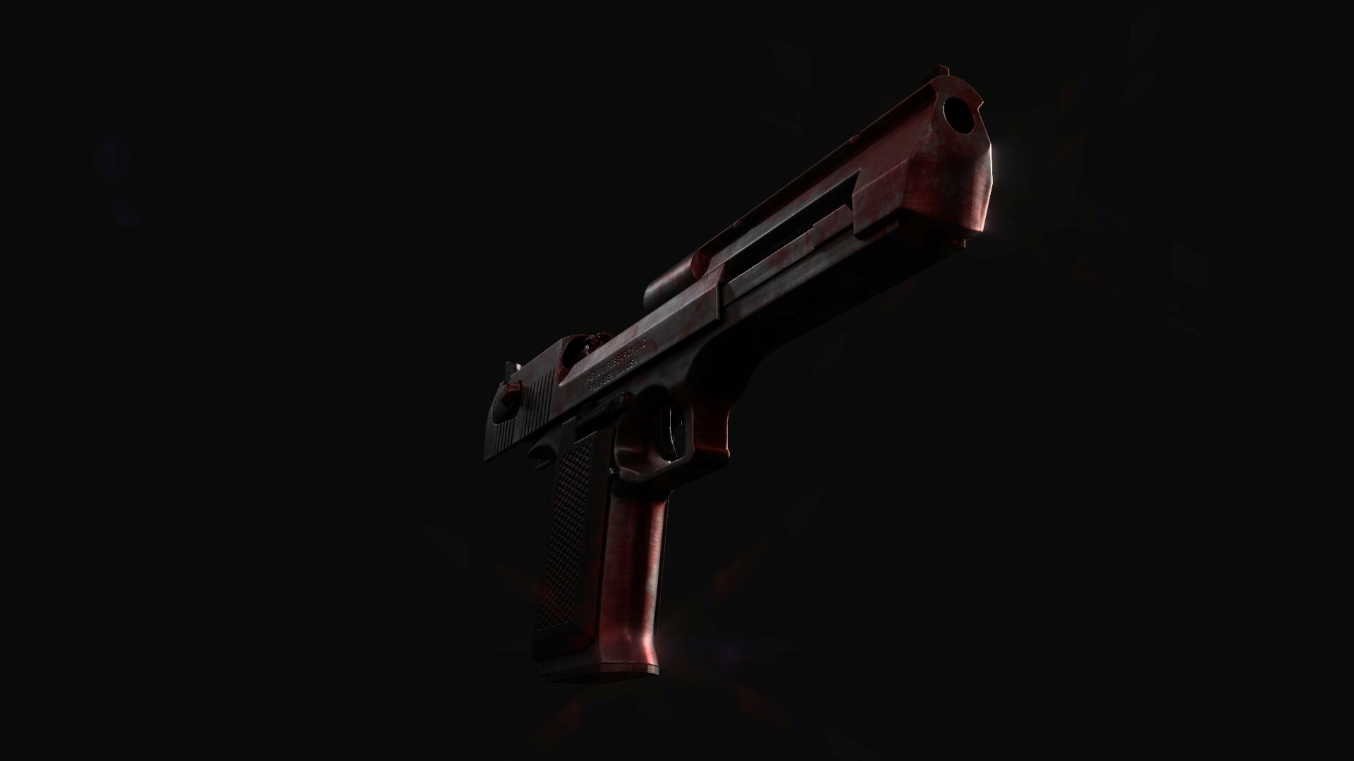 ArtStation - Bloody Desert Eagle .50 AE