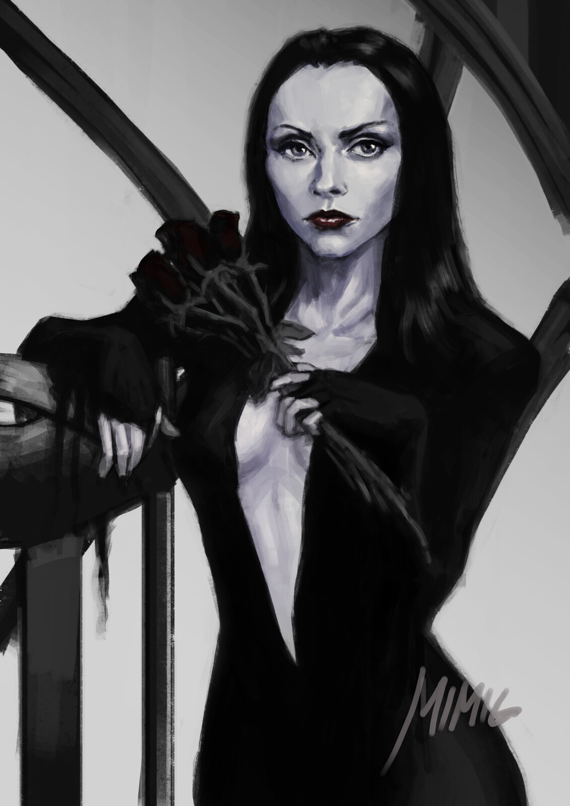 morticia addams