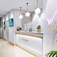 Artstation Modern 3d Hospital Lobby Interior Design