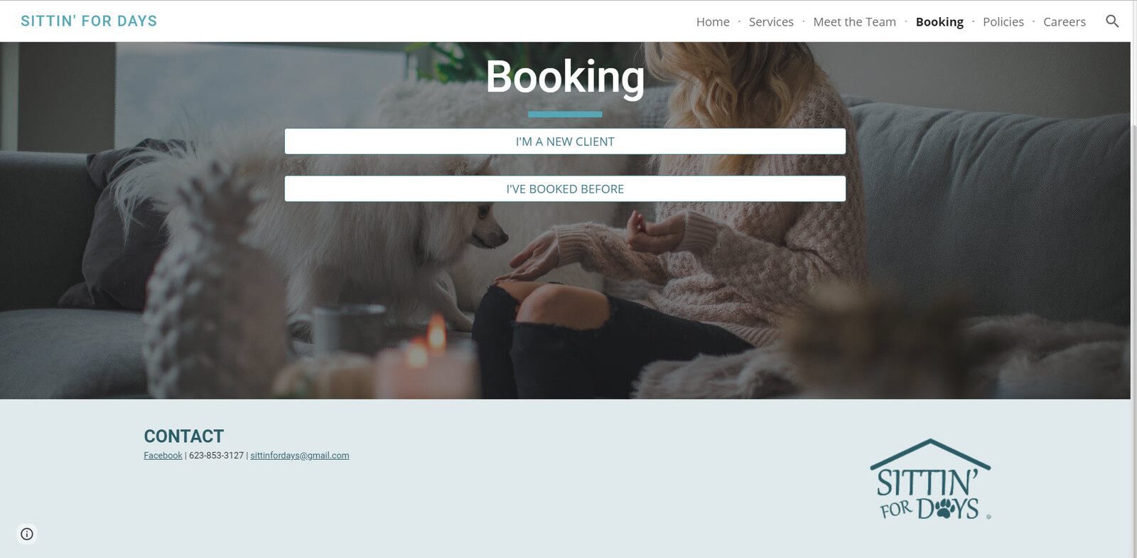My work with the logo and web-design can be seen at www.sittinfordays.com
