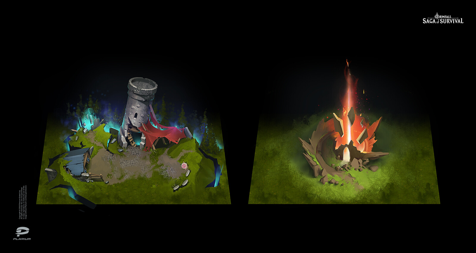 Карта темнолесья saga of survival