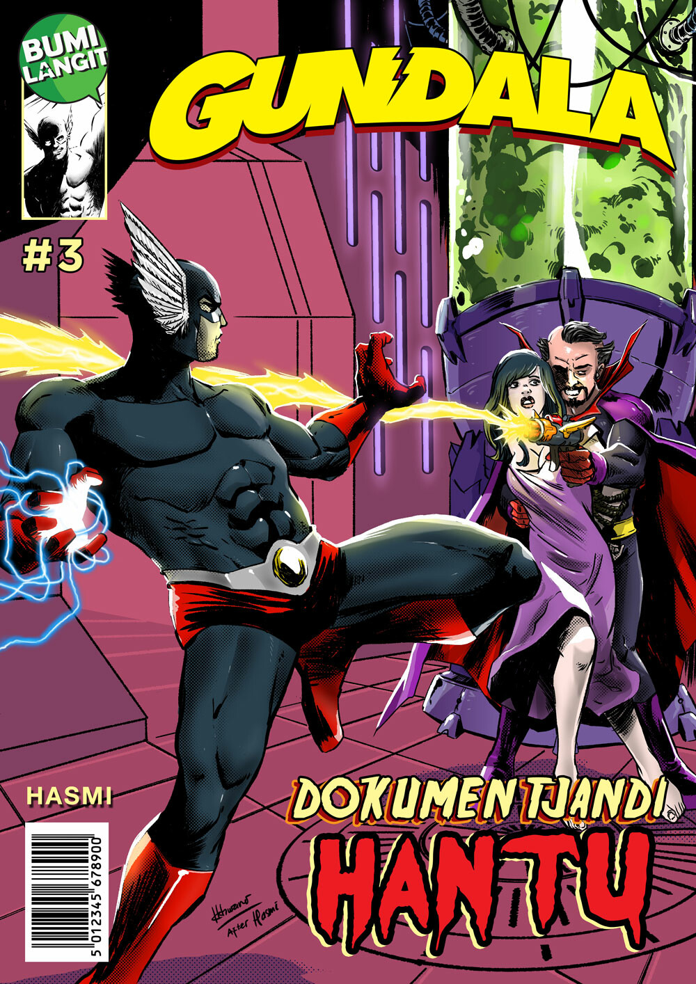 Artstation Gundala Comic Covers Ferry Ickhwano