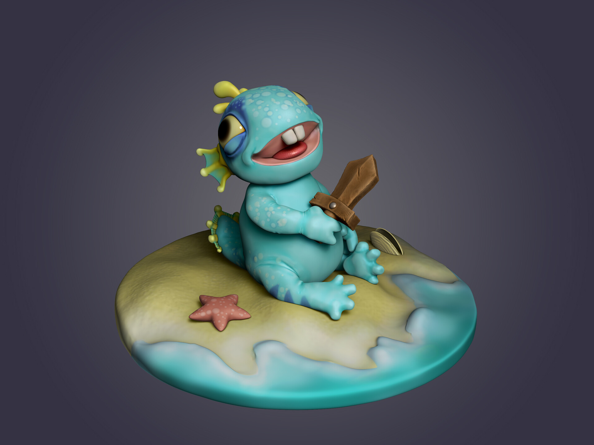 ArtStation Baby Murloc