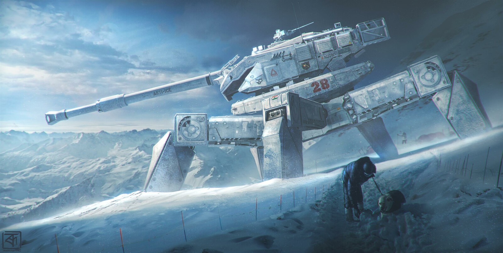 The Snow Leopard 1.0 : Machanical Beasts of Bharat2044-The Series