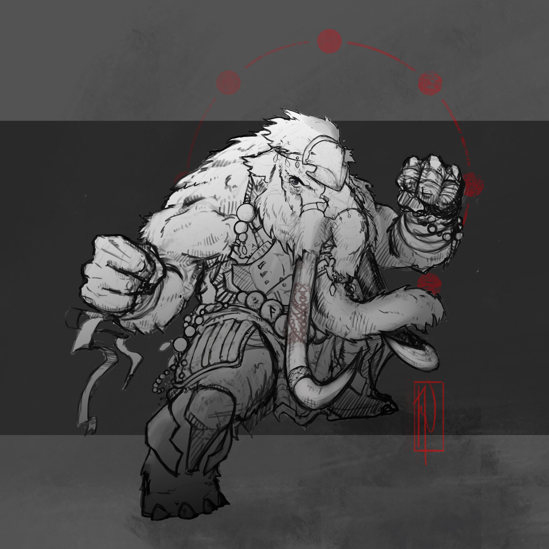 Artstation Loxodon Monk Nicholas Rookzer0 What is everyone's thoughts on the loxodon? loxodon monk nicholas rookzer0