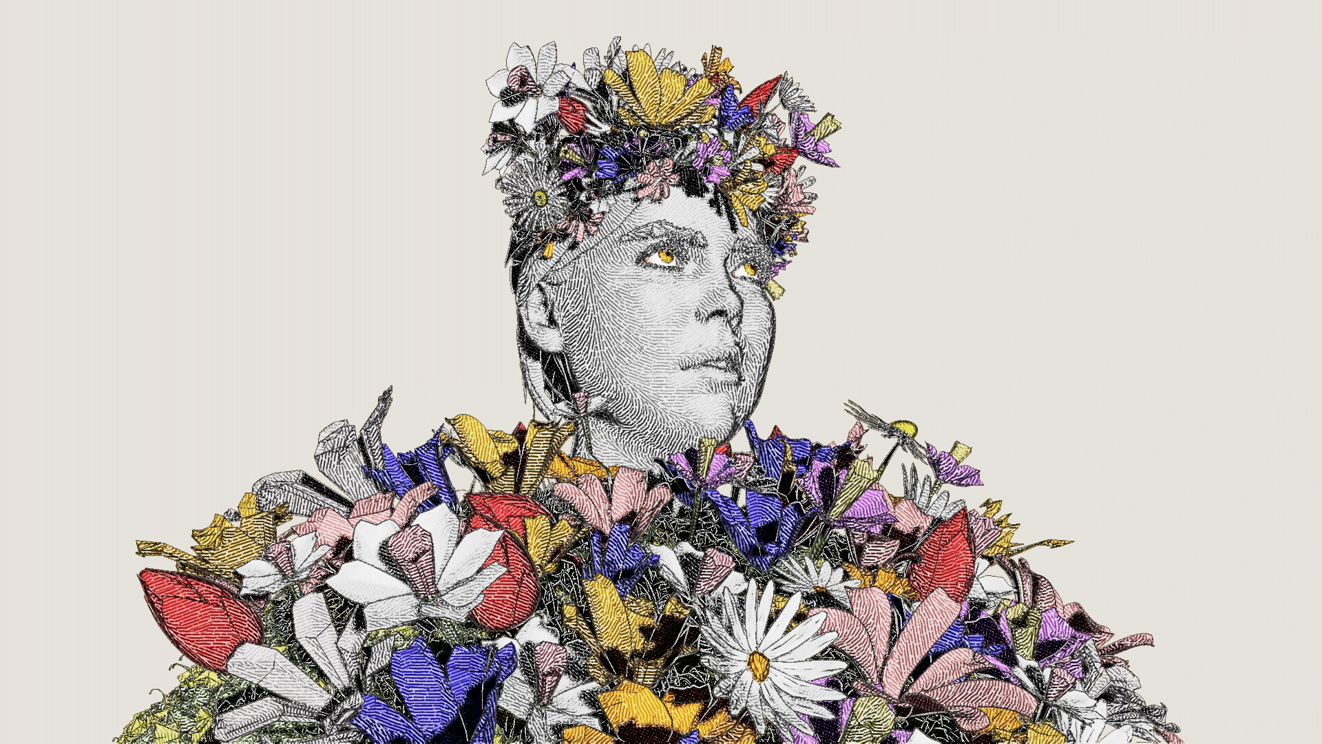 Artstation Florence Pugh Midsommar Wip David Boix