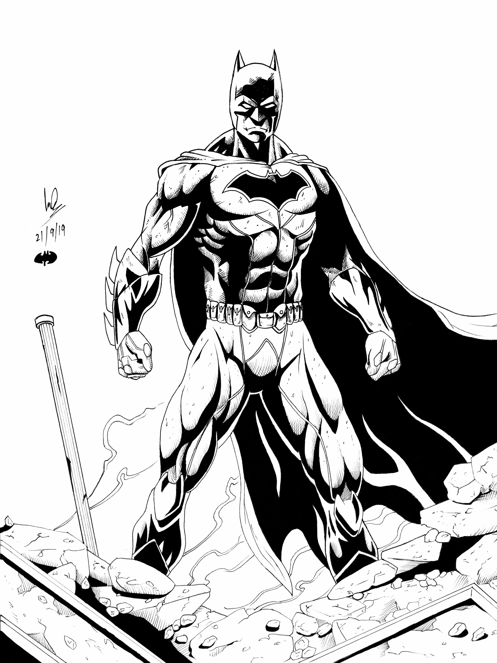 ArtStation Batman Day Sketch