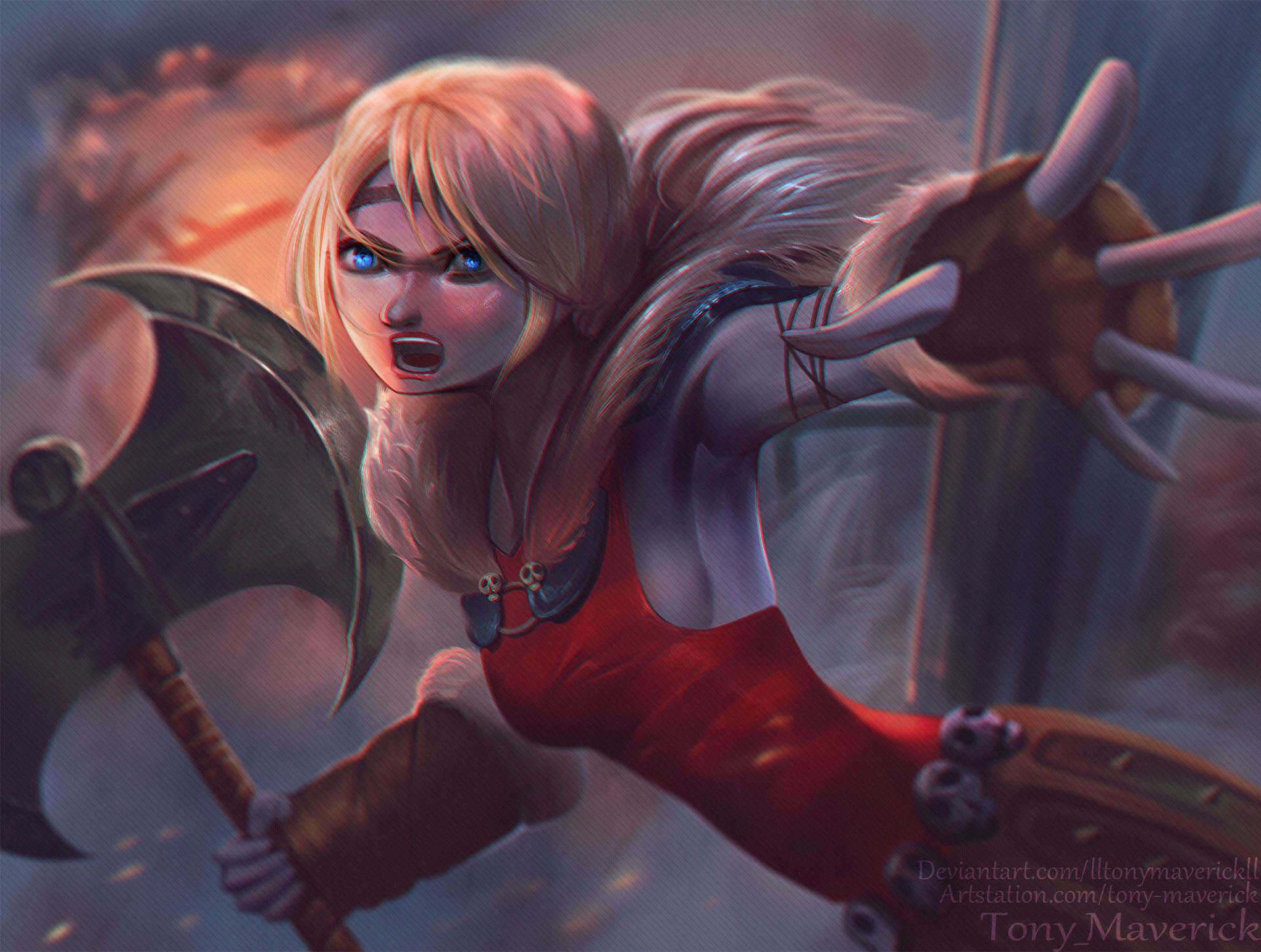 ArtStation Astrid Hofferson, How To Train Your Dragon