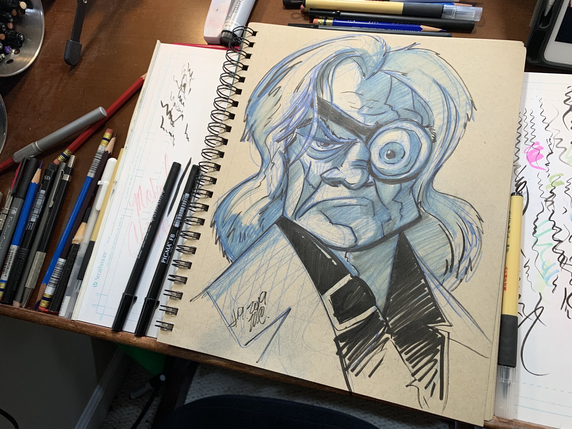 Artstation Traditional Warm Up Sketches Michael Clarida