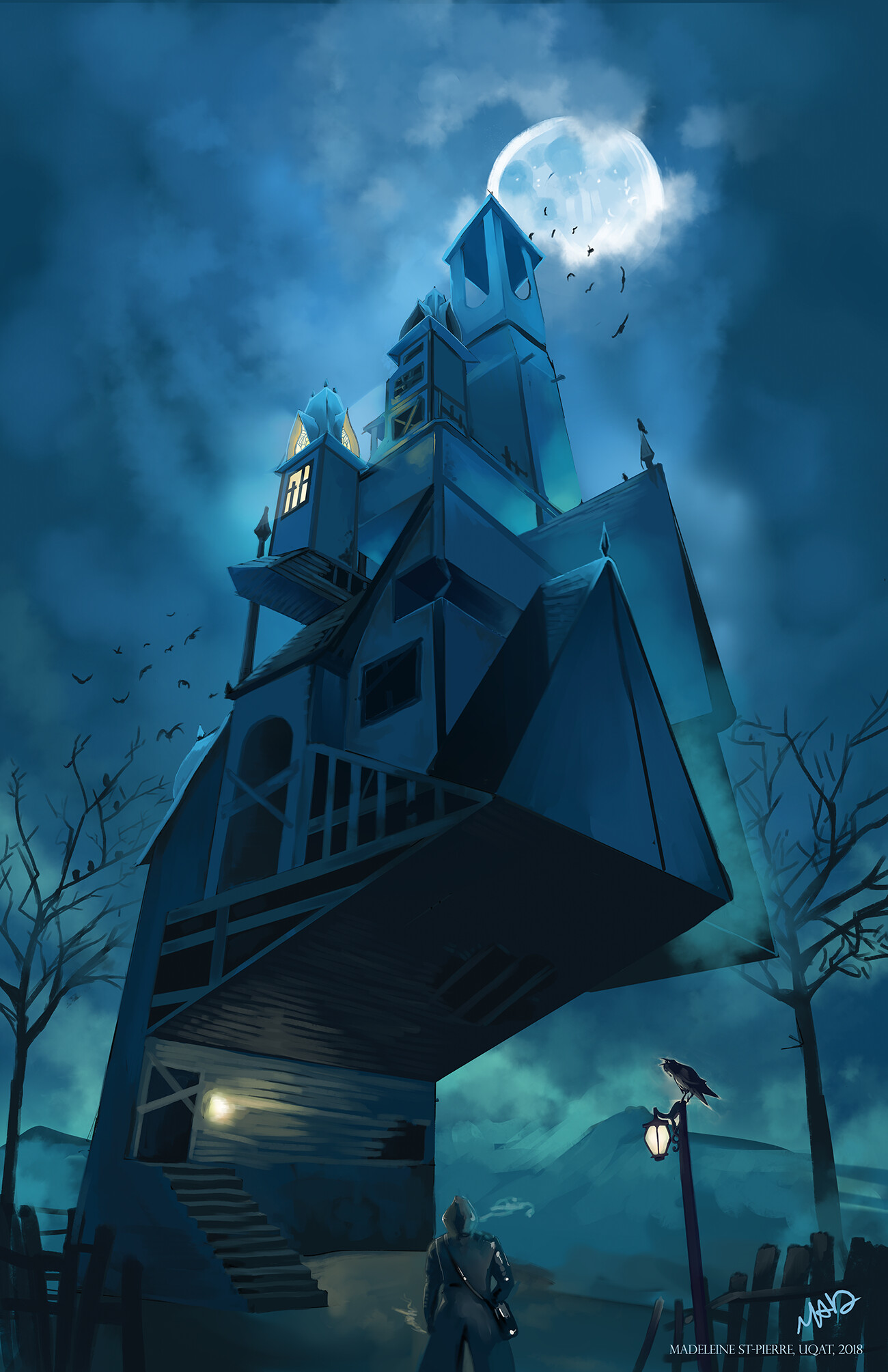 ArtStation Haunted Mansion