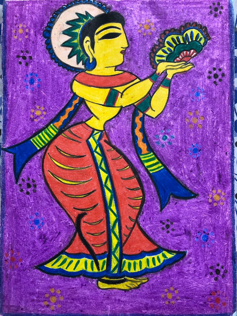 Jamini Roy - Painting 2 by arnabnandy7 on DeviantArt