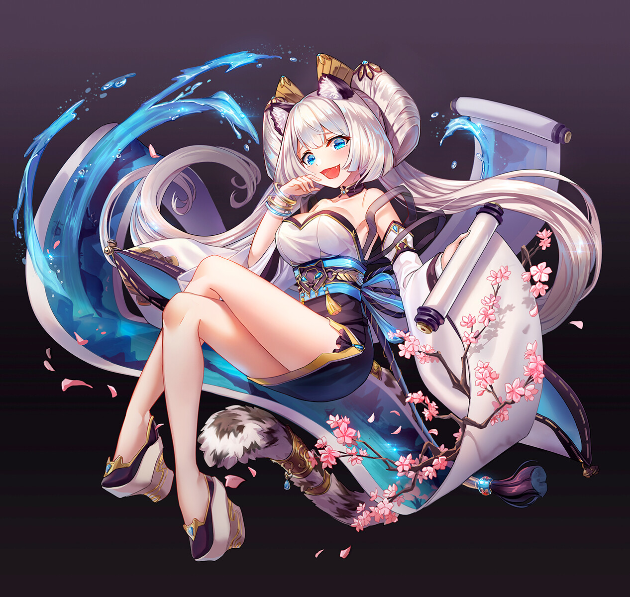 Artstation 放置少女キャラデザインー申公豹 雲 こ猫 雲小猫 Artstation 放置少女キャラデザインー申公豹 雲 こ猫 雲小猫