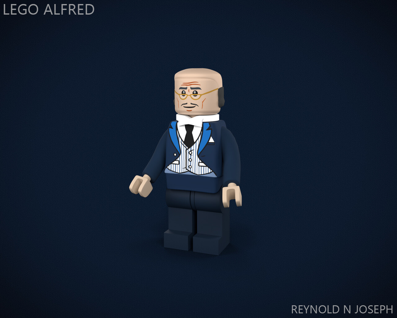 Lego alfred best sale the butler