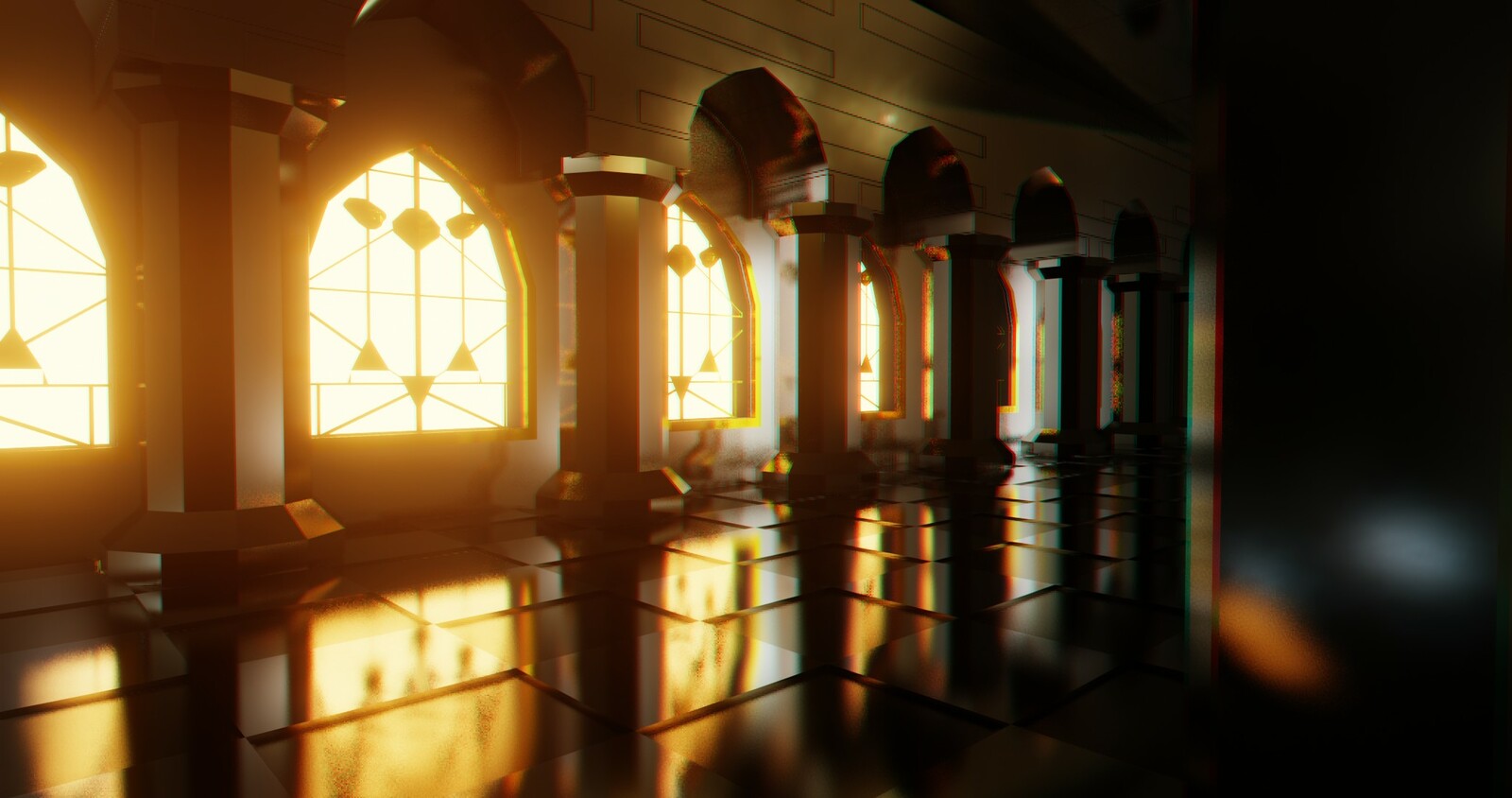 Artstation Judgement Hall 3d Render Kristoffer French Skog