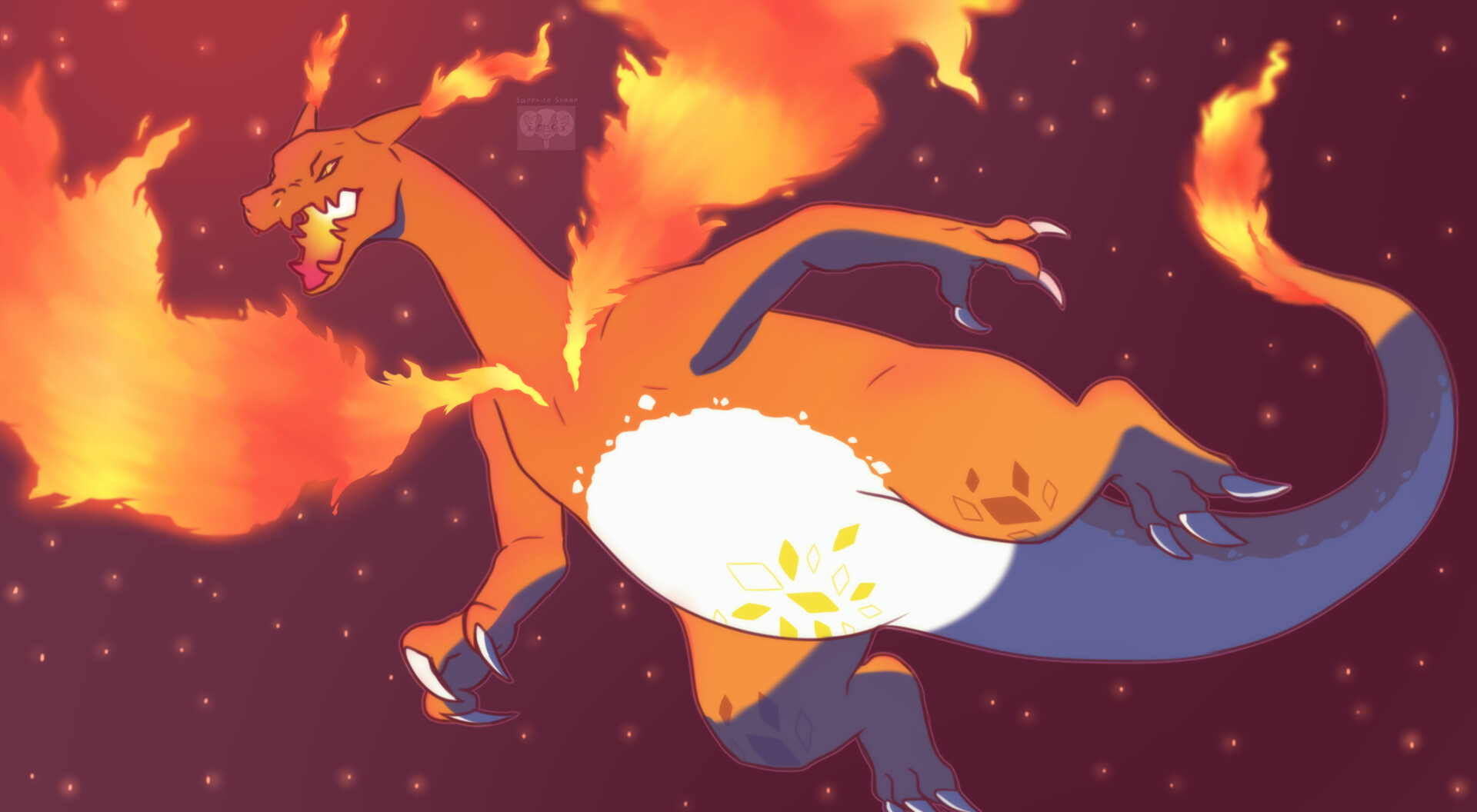 Gigantamax Charizard Fan Art