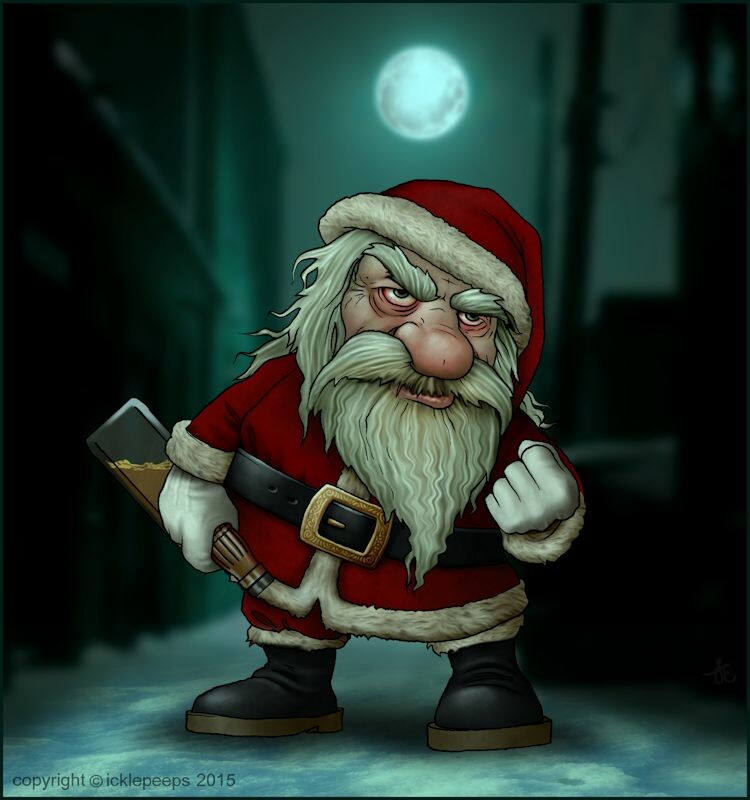 ArtStation - Bad santa, Steve ebdon