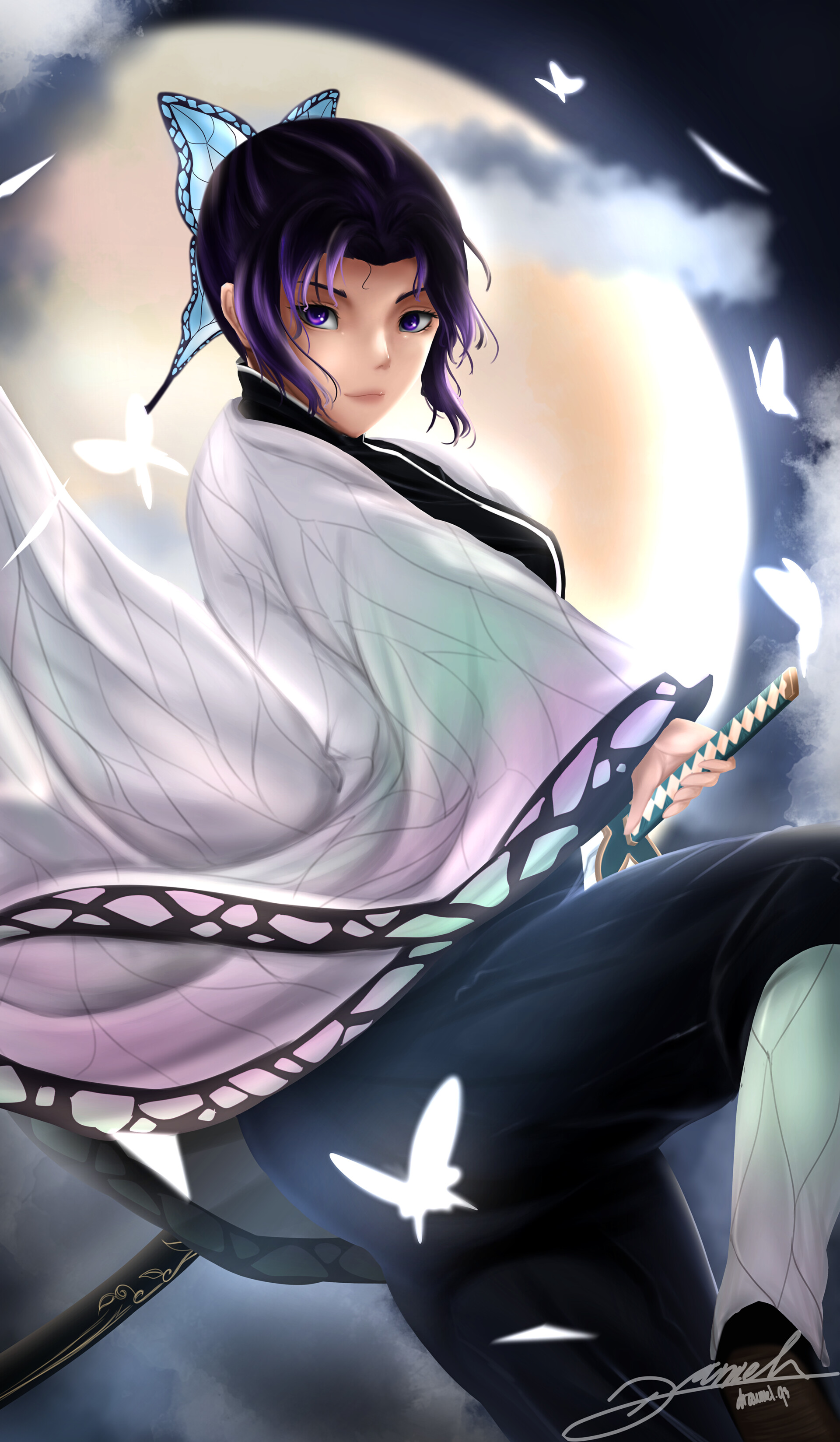 Artstation Fanart Kochou Shinobu Kimetsu No Yaiba 02 Drawnielart Artstation Fanart Kochou Shinobu Kimetsu No Yaiba 02 Drawnielart
