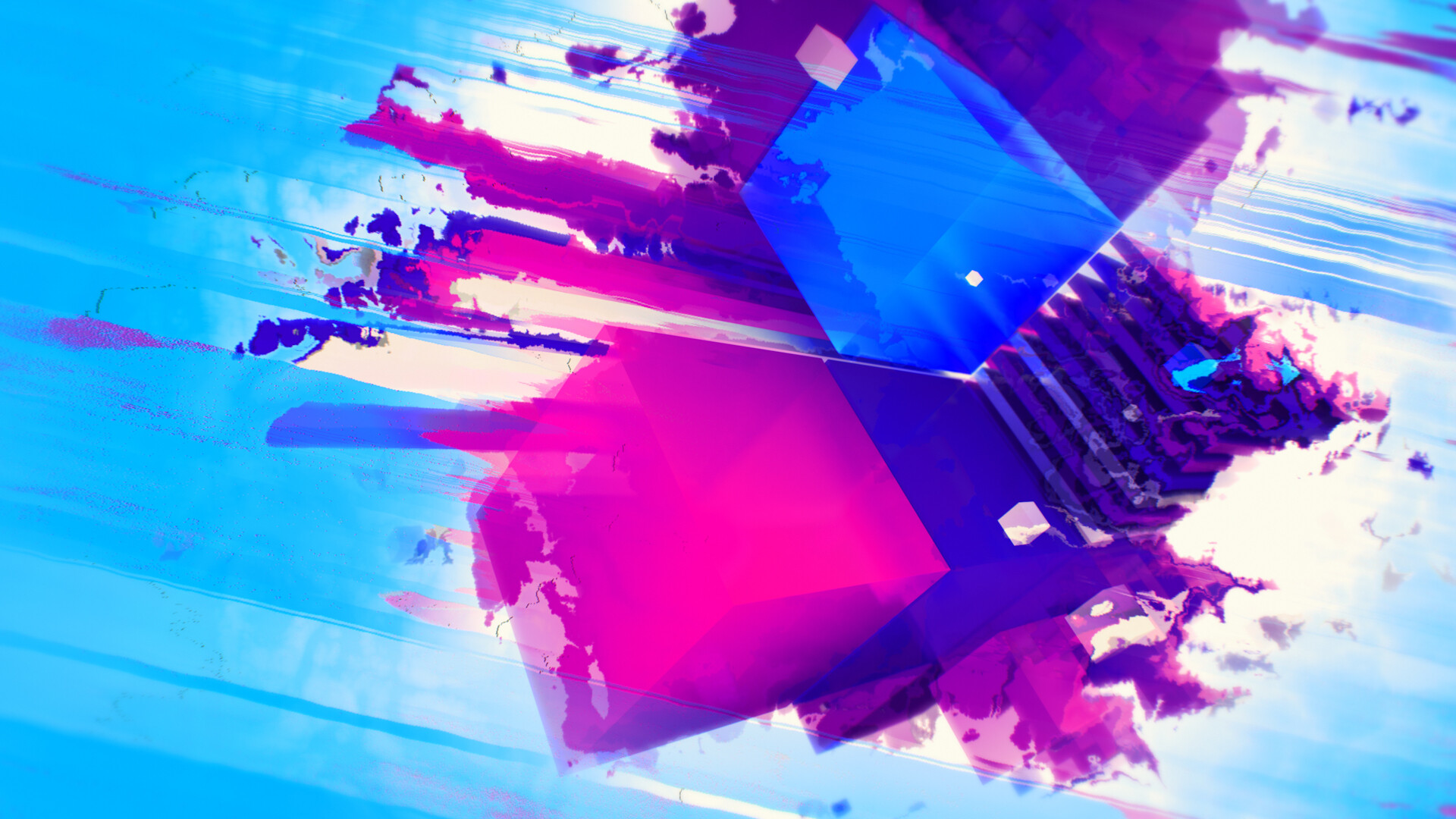 Artstation Abstract Geometric Glitch Animation Background Mikhail Gorbunov Download and use 10,000+ pink background stock photos for free. abstract geometric glitch animation