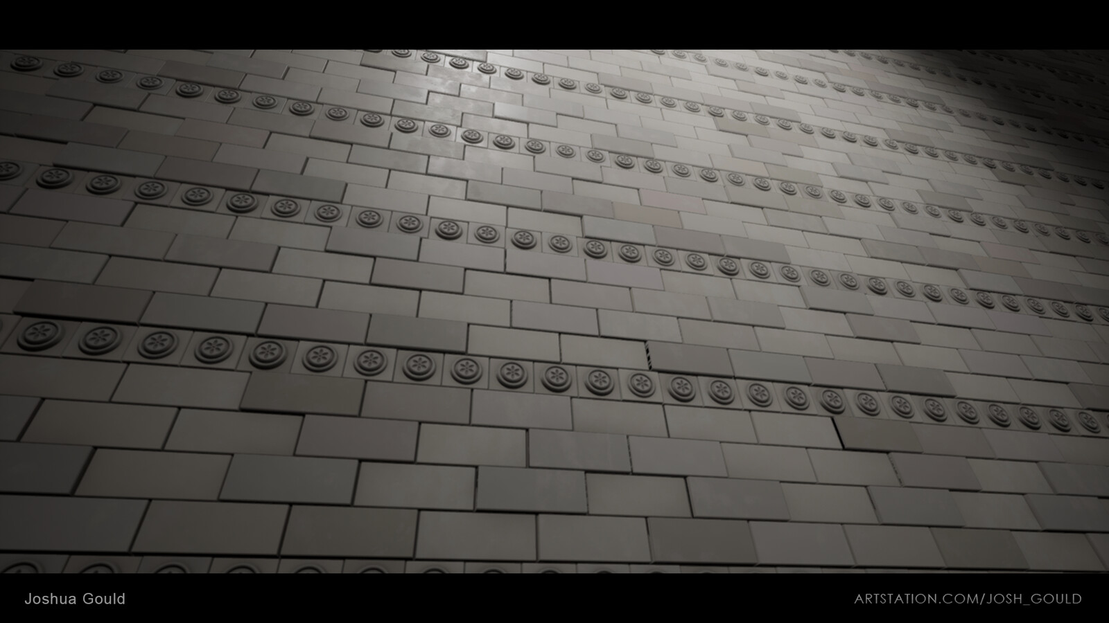 Wall tiles material