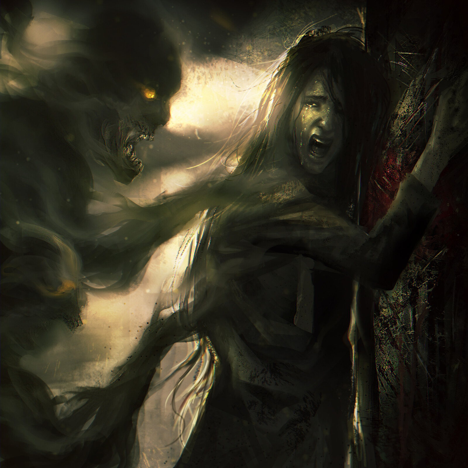 Asylum Walls-Dark Eternal Future Album booklet Art