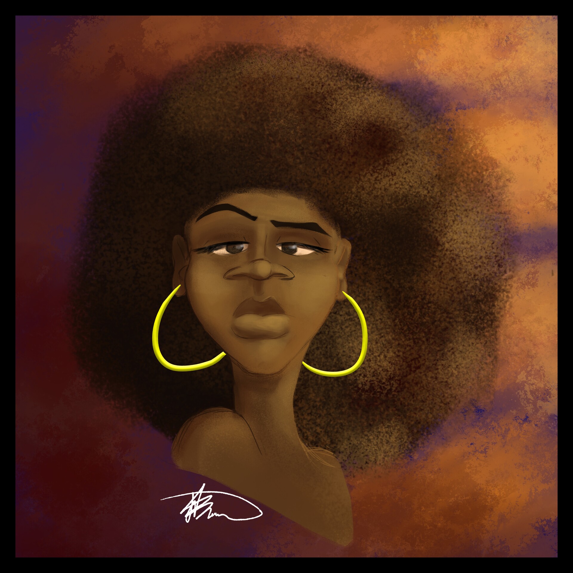 ArtStation - Afro render