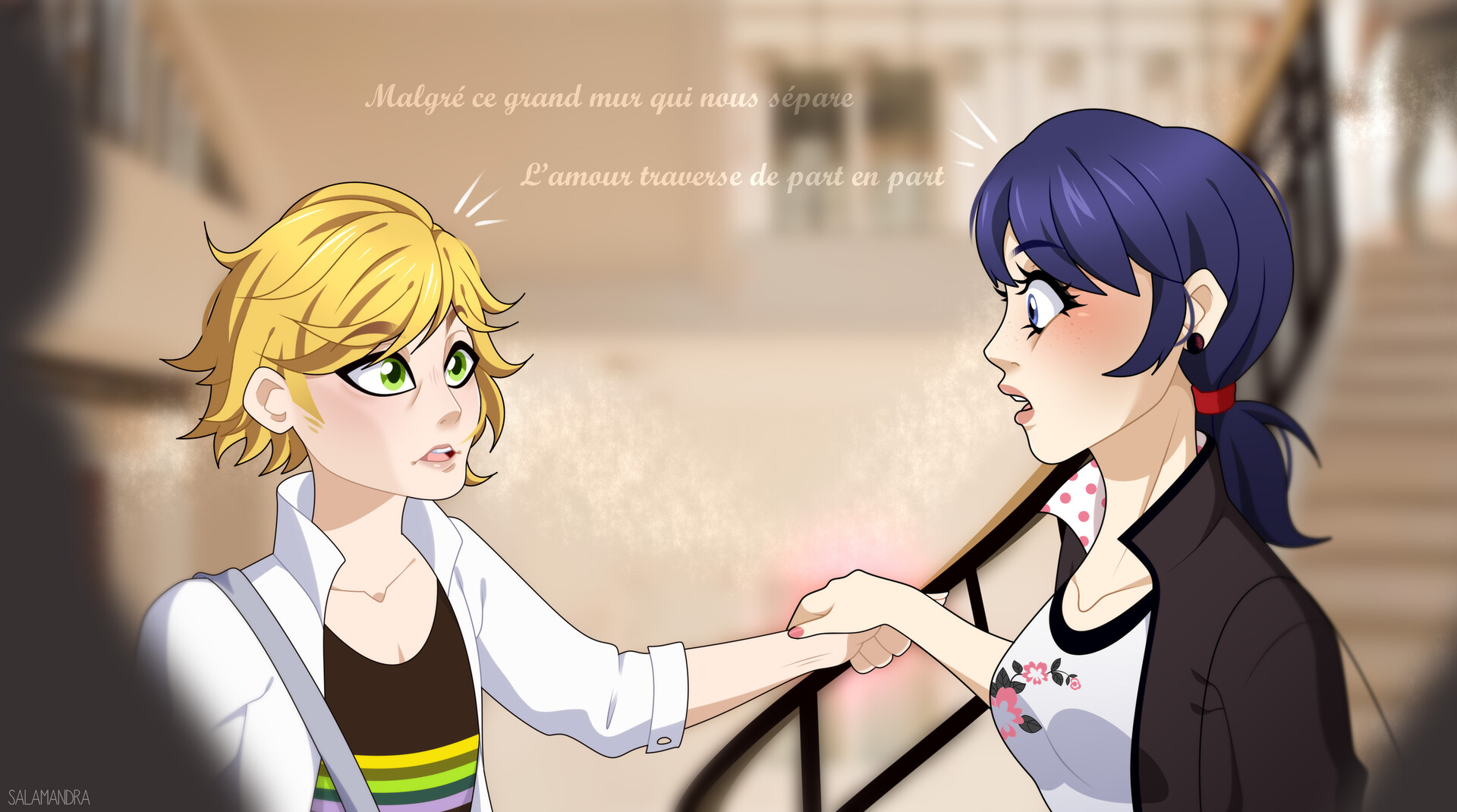Polly Salamandra Fan Art Miraculous Ladybug The Wall Between Us The legend of lady dragon. polly salamandra fan art