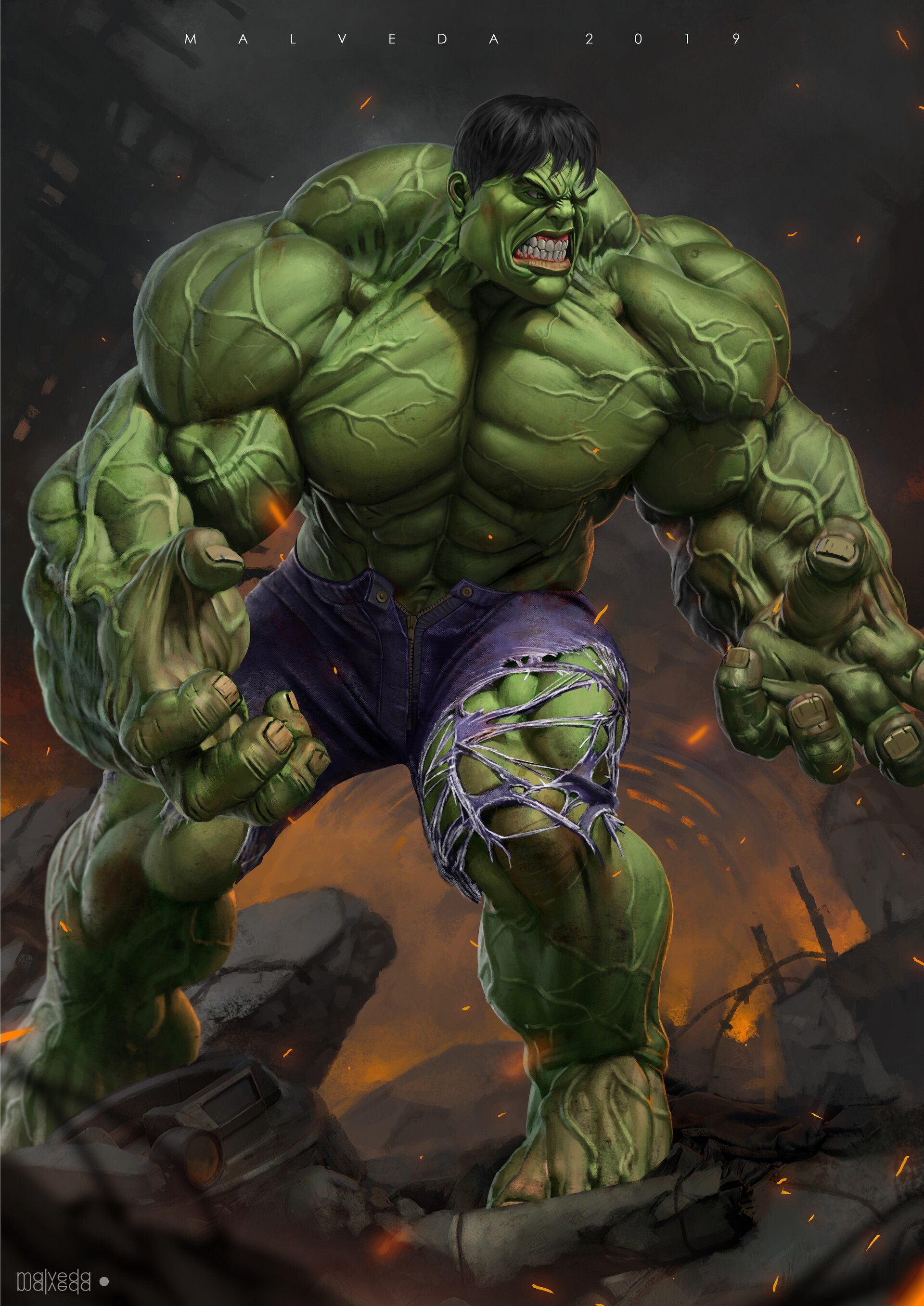 Alex Malveda Hulk