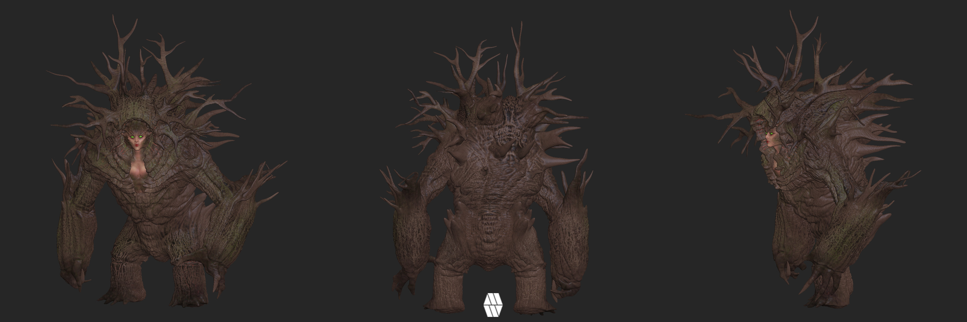 COL poly paint Zbrush