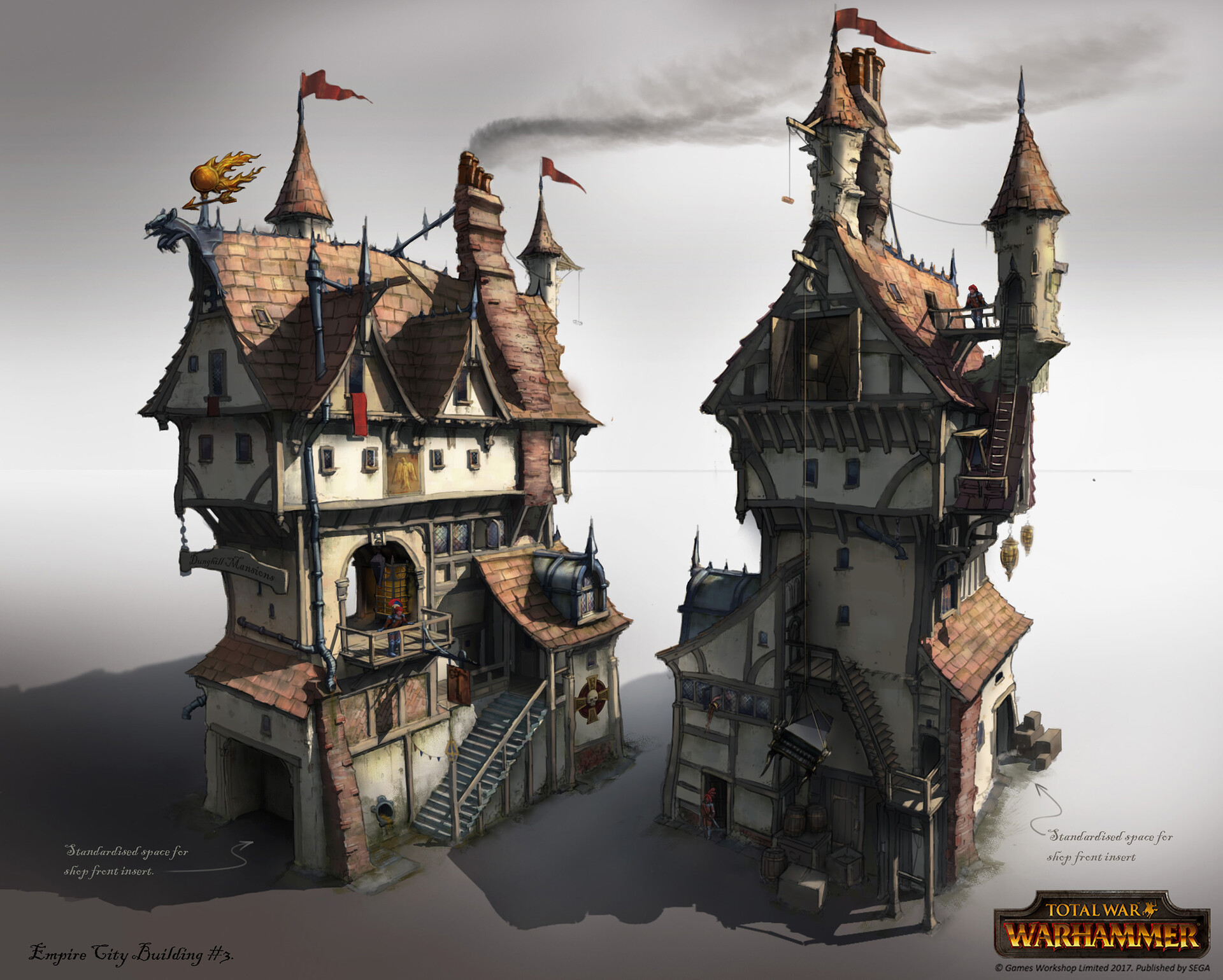 Jim Russell Total War Warhammer Empire City Building 03