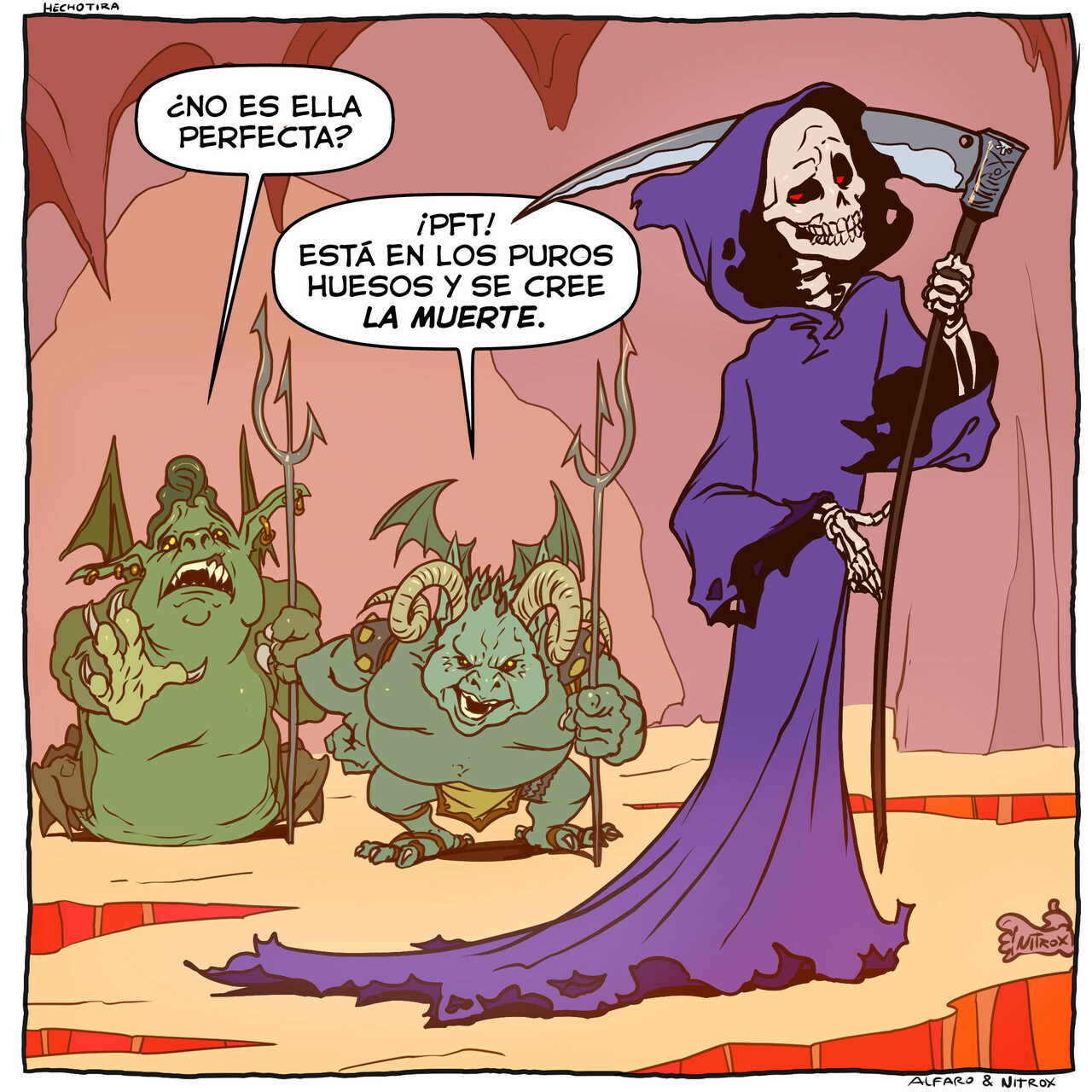 Muerte
Script: Maycols Alfaro 
Art: Nitrox