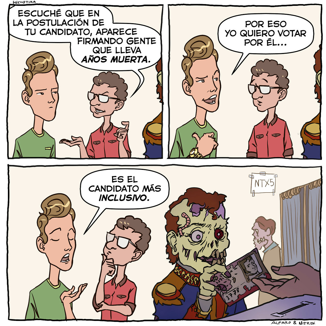 Inclusivo
Script: Maycols Alfaro 
Art: Nitrox
