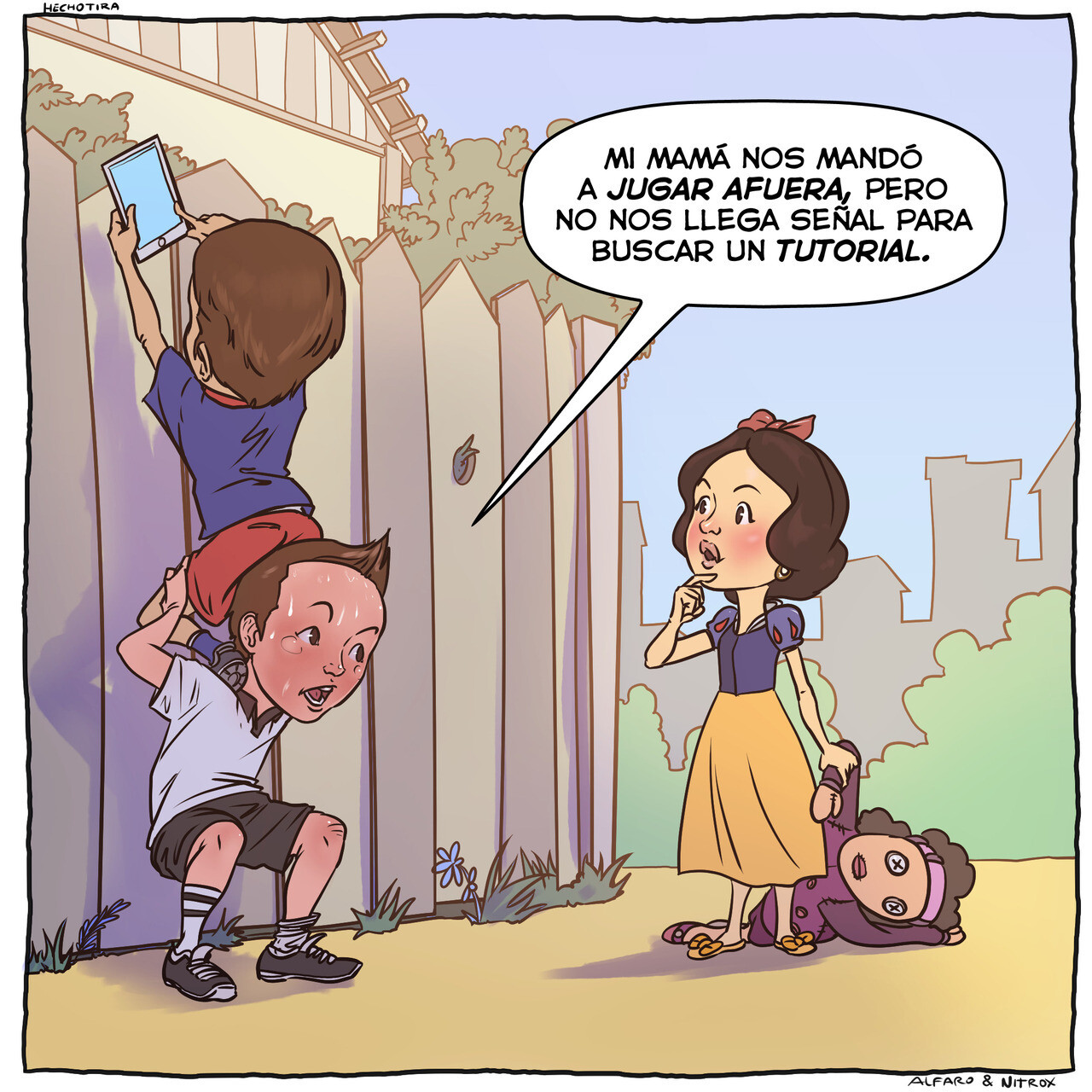 Fuera
Script: Maycols Alfaro 
Art: Nitrox