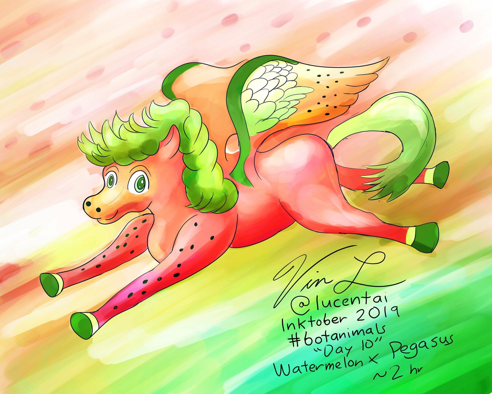Day 10: Watermelon x Pegasus