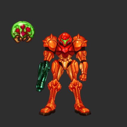 Artstation Super Metroid Phill Gonzales