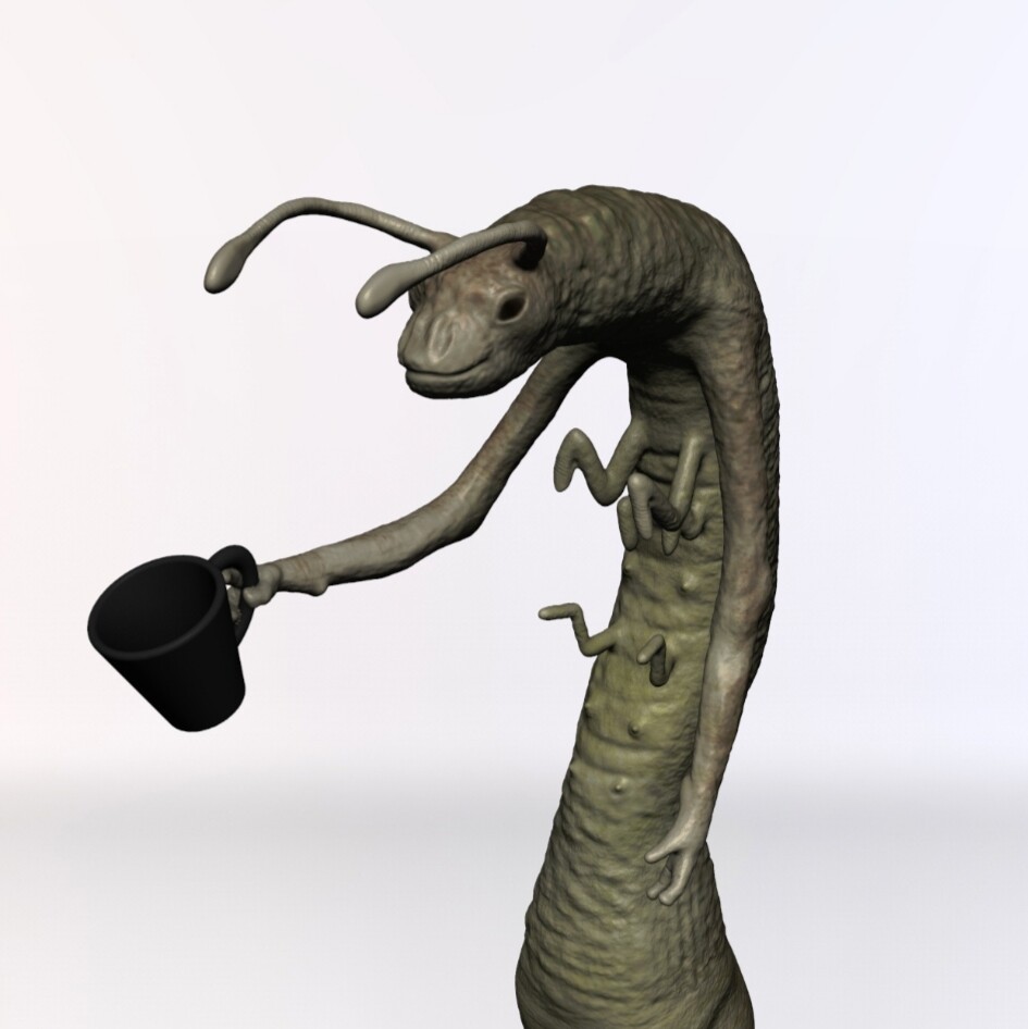 ArtStation - MIB Worm Guy